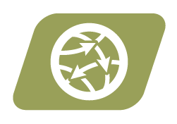 image of circle with arrows in various directions to show partnerships and to identify the Family/Community Engagement Pillar