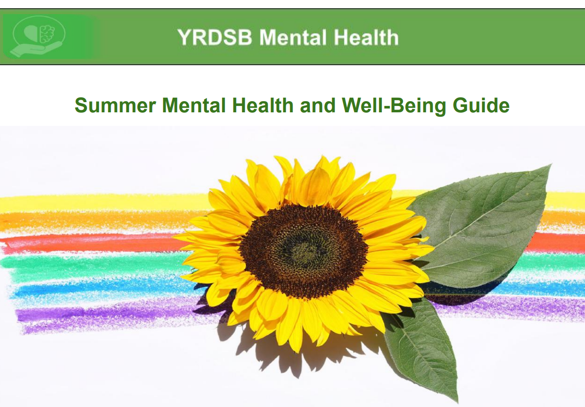 Summer Mental Health and Well-Being Guide