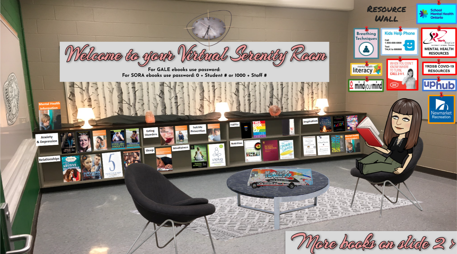 Link to Virtual Serenity Room - Google Slides - Published