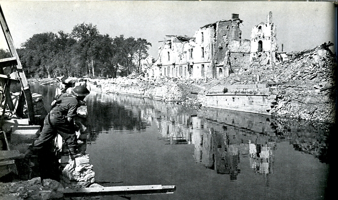 The Caen Canal during World War Two