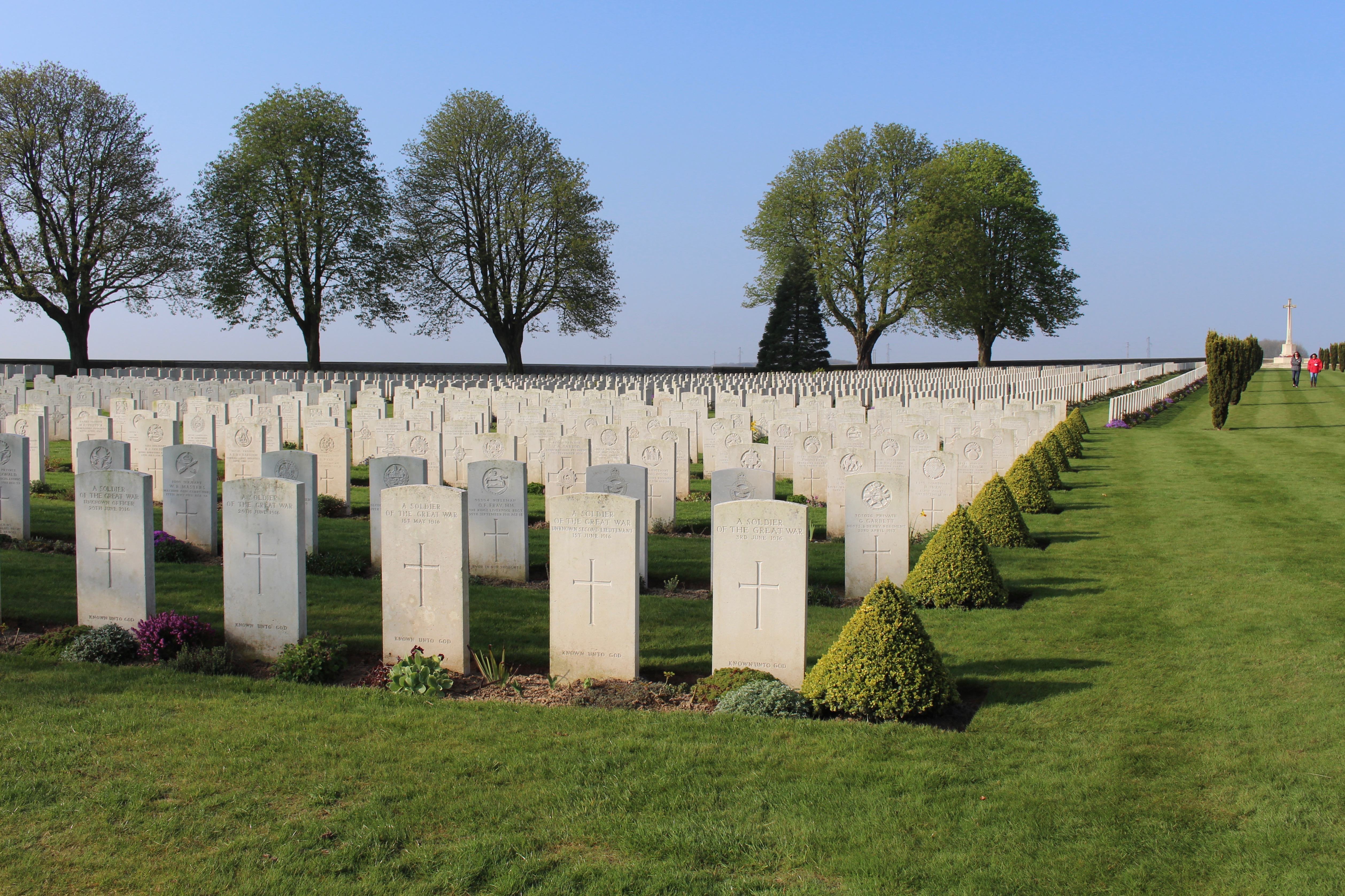 Cemetery containing approximately 400 graves